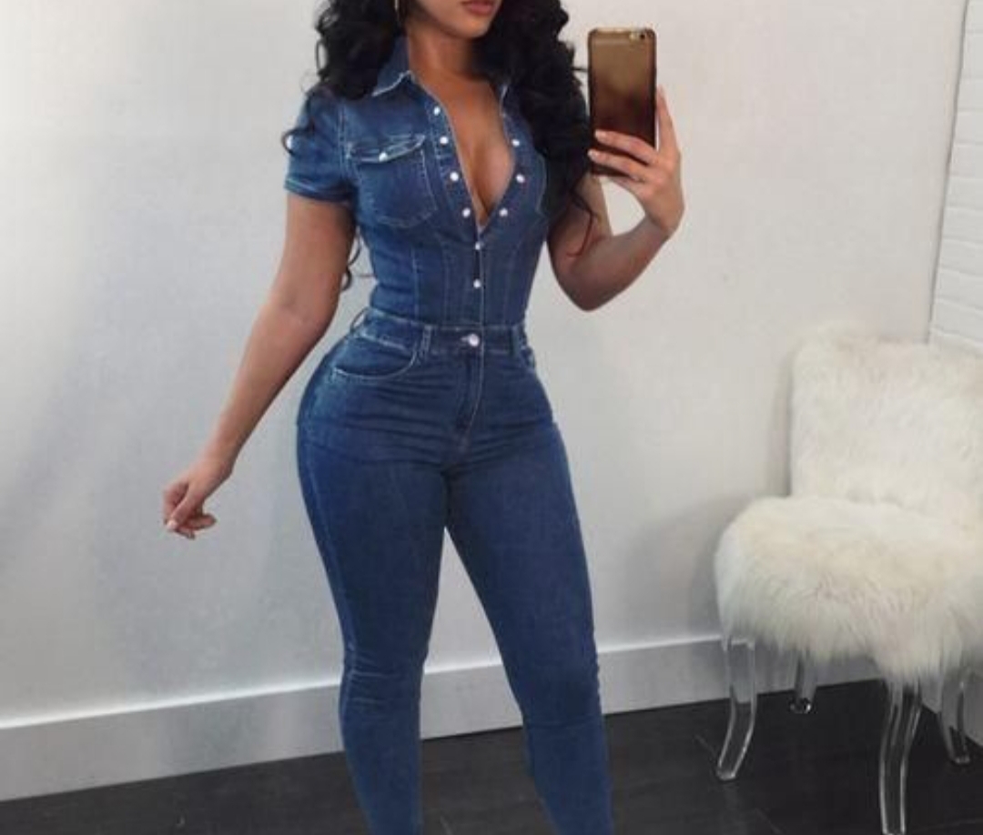 Denim Jumpsuit 
